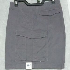 Gray Cargo Shorts